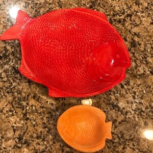 🐟Ceramic Fish Serving Dishes/Decor